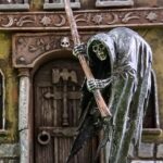 Bemalung Figur Sensenmann im Spieleverein Lieboch