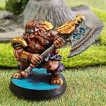 Bemalung Figur Zwergenkrieger im Spieleverein Lieboch