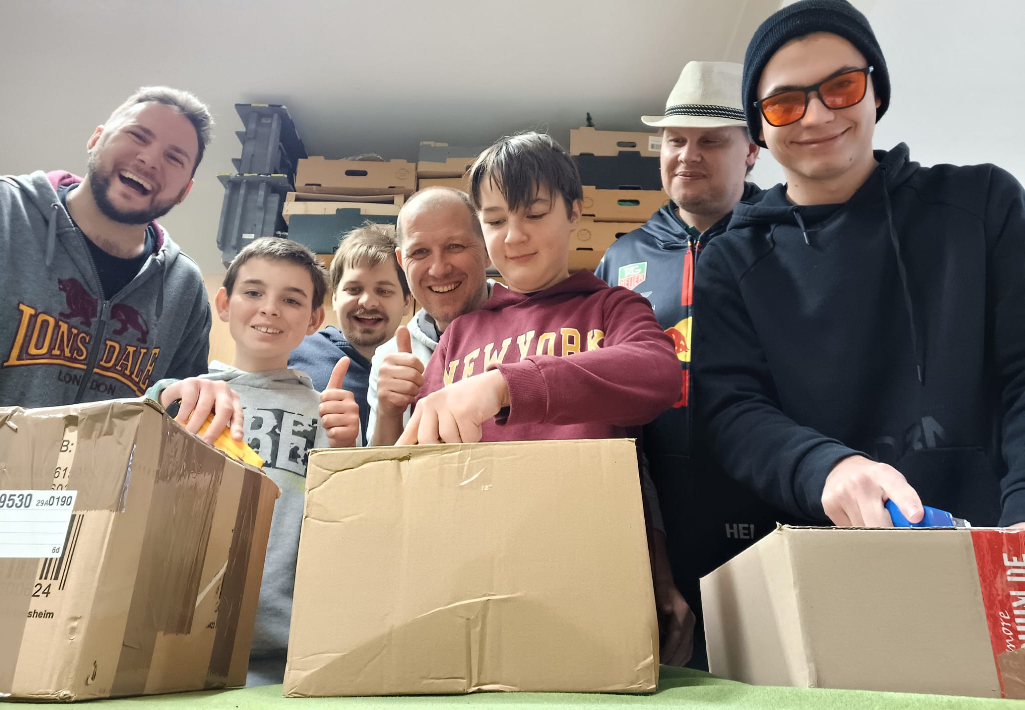 Unboxing im Spieleverein Lieboch