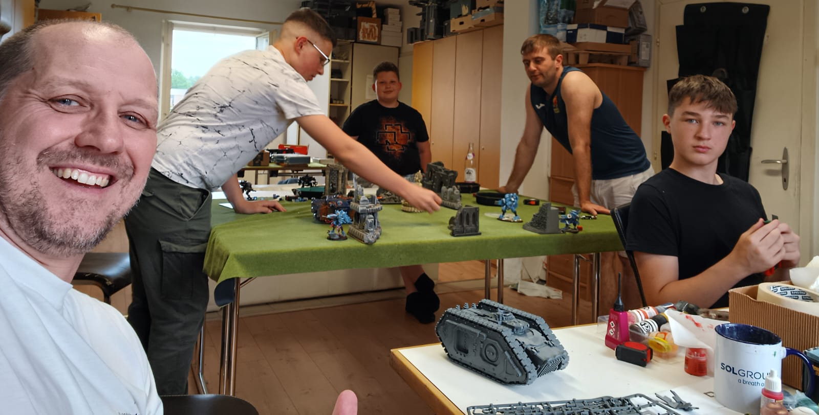 Foto an einem Spieltag im Spieleverein Lieboch