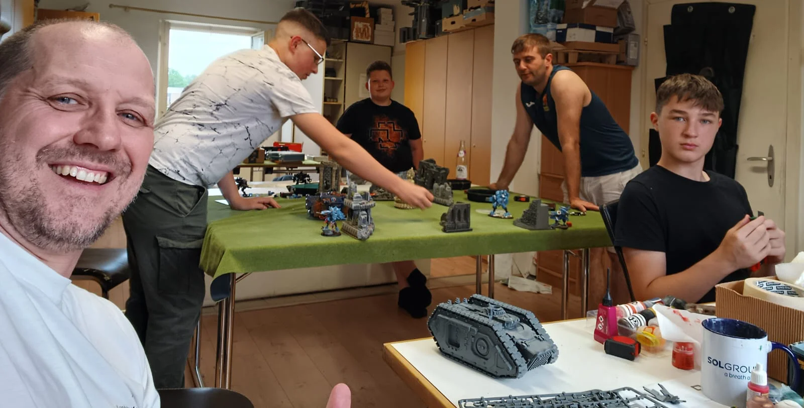 Foto an einem Spieltag im Spieleverein Lieboch